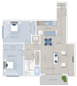 Two Bedroom Apartments in West Los Angeles, CA